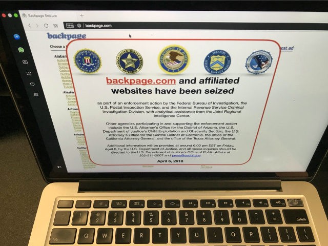 Seedy Website “Backpage” Shut Down!